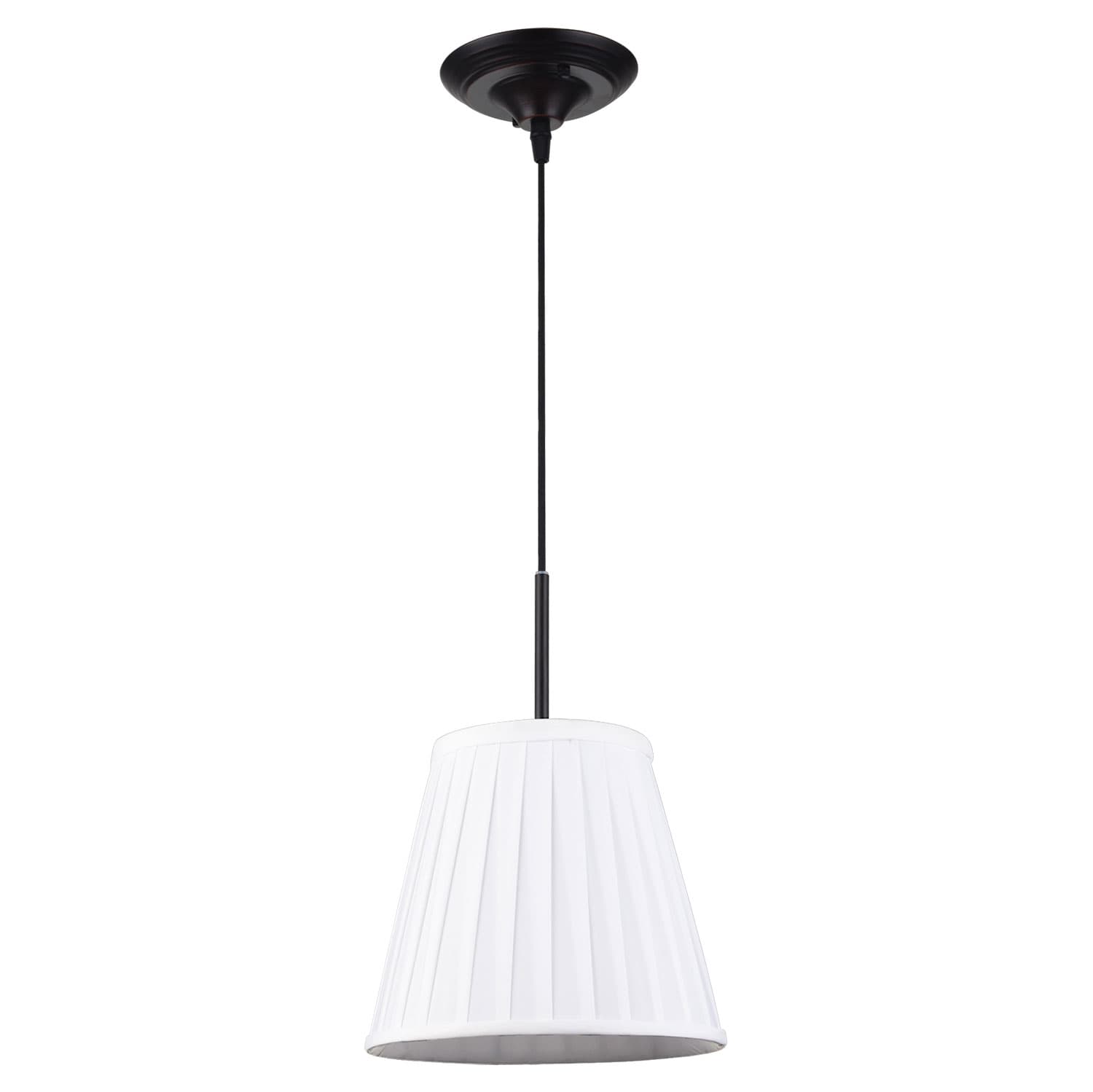 Lussole S.R.L Металл Черный /  Ткань Подвес E14 40W LSL-2916-01