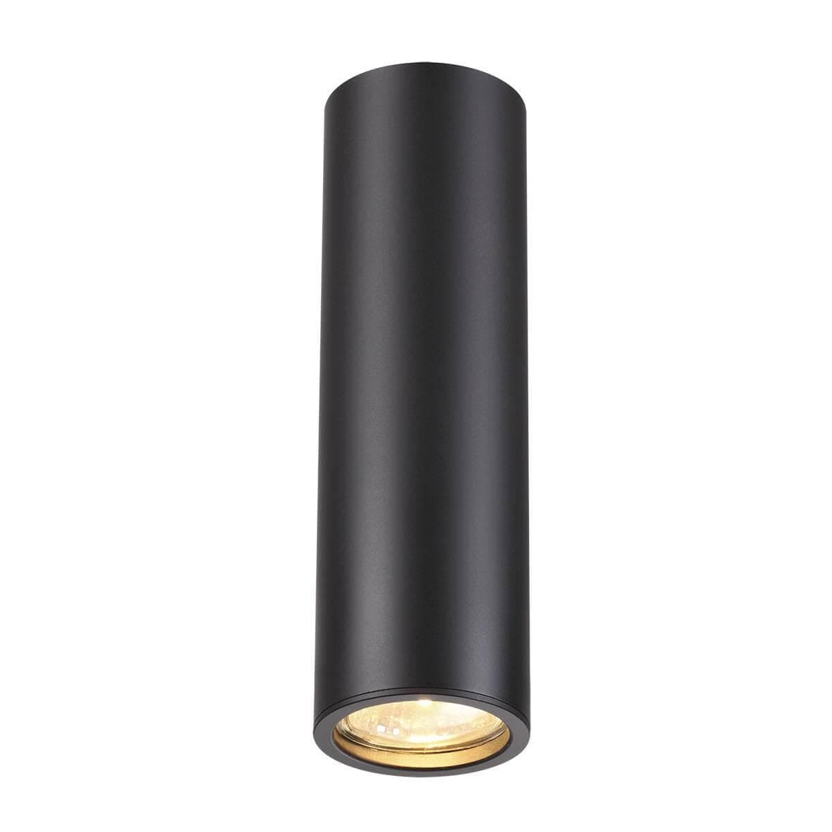 Odeon Light 3830/1C ODL19 207 матовый черный/металл Подвесной/накладной светильник GU10 1*50W D60хH200-1220 VINC — миниатюра 3