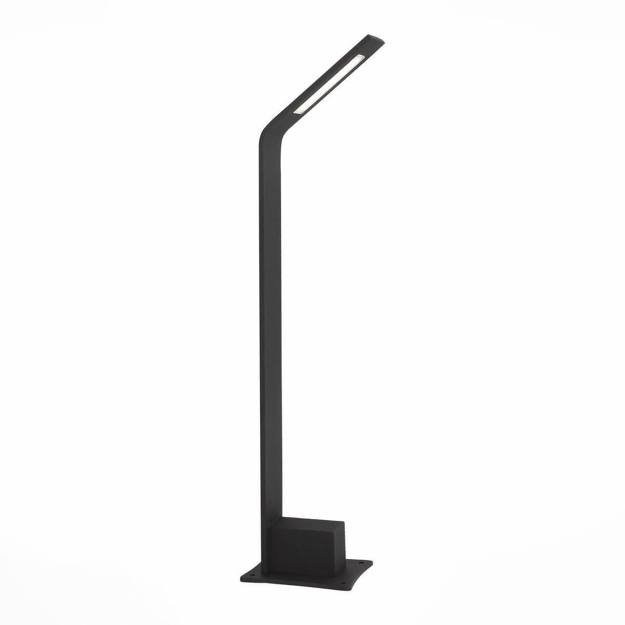 ST LUCE SL094.405.01 Светильник уличный наземный Черный/Черный LED 1*4W — миниатюра 3