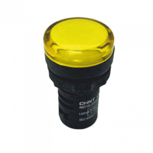 CHINT Индикатор ND16-22DS/4 желтый АС230В (R)