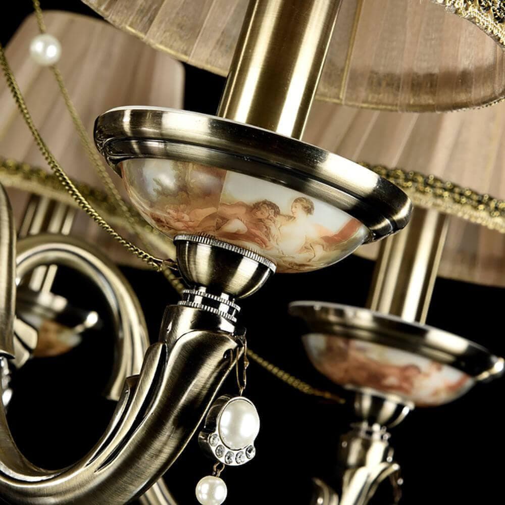 Maytoni Royal classic Demitas Бронза Люстра 6xE14 40W RC024-PL-06-R — миниатюра 6