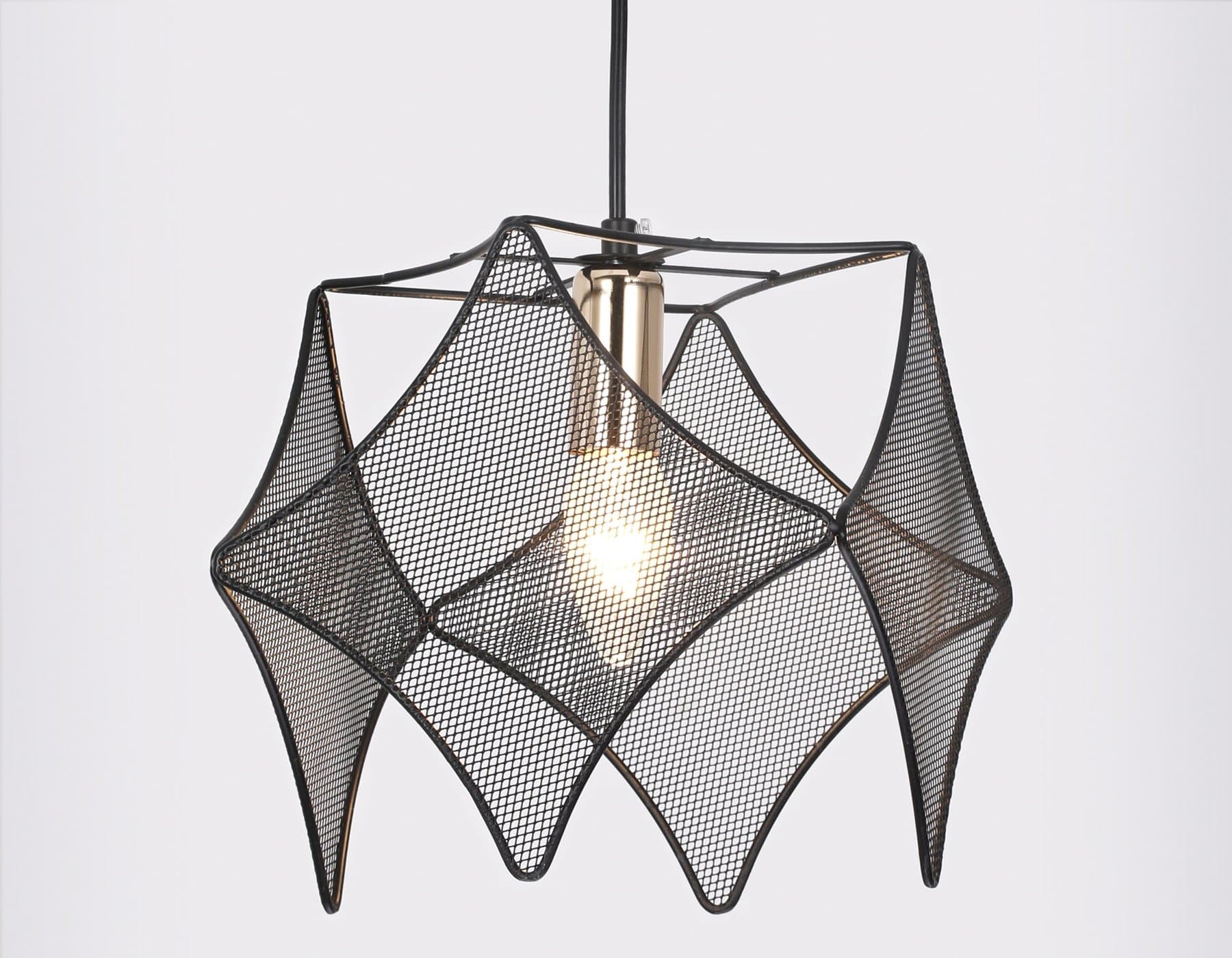 Ambrella Подвесной светильник в стиле лофт TR8421 BK/GD черный/золото E14 max 40W D285*1000