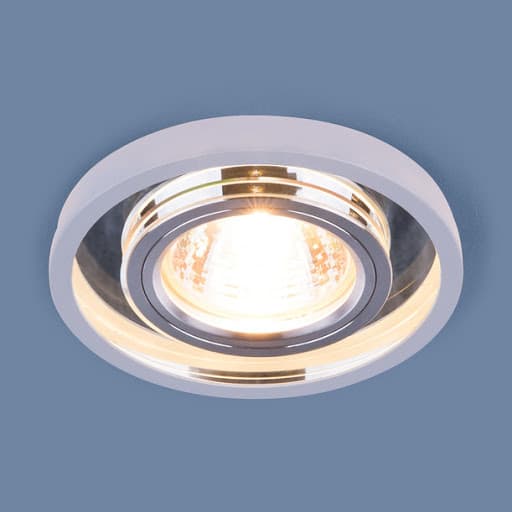 Elektrostandard Точечный светодиодный светильник 7021 MR16 SL/WH зеркальный/белый 4690389099342 a036742