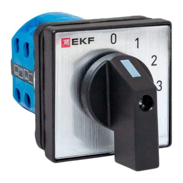 EKF Переключатель кулачковый ПК-1-121 10А 1P «0-1-2-3» IP65 — миниатюра 1