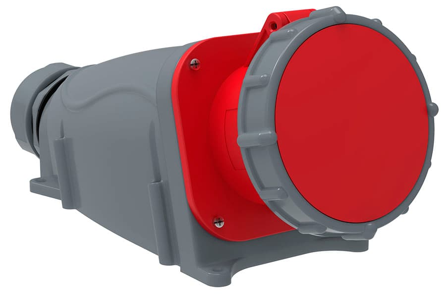 IEK Розетка стационарная ССИ-145 125А-6ч/200/346-240/415В 3Р+РЕ+N IP67 MAGNUM — миниатюра 1