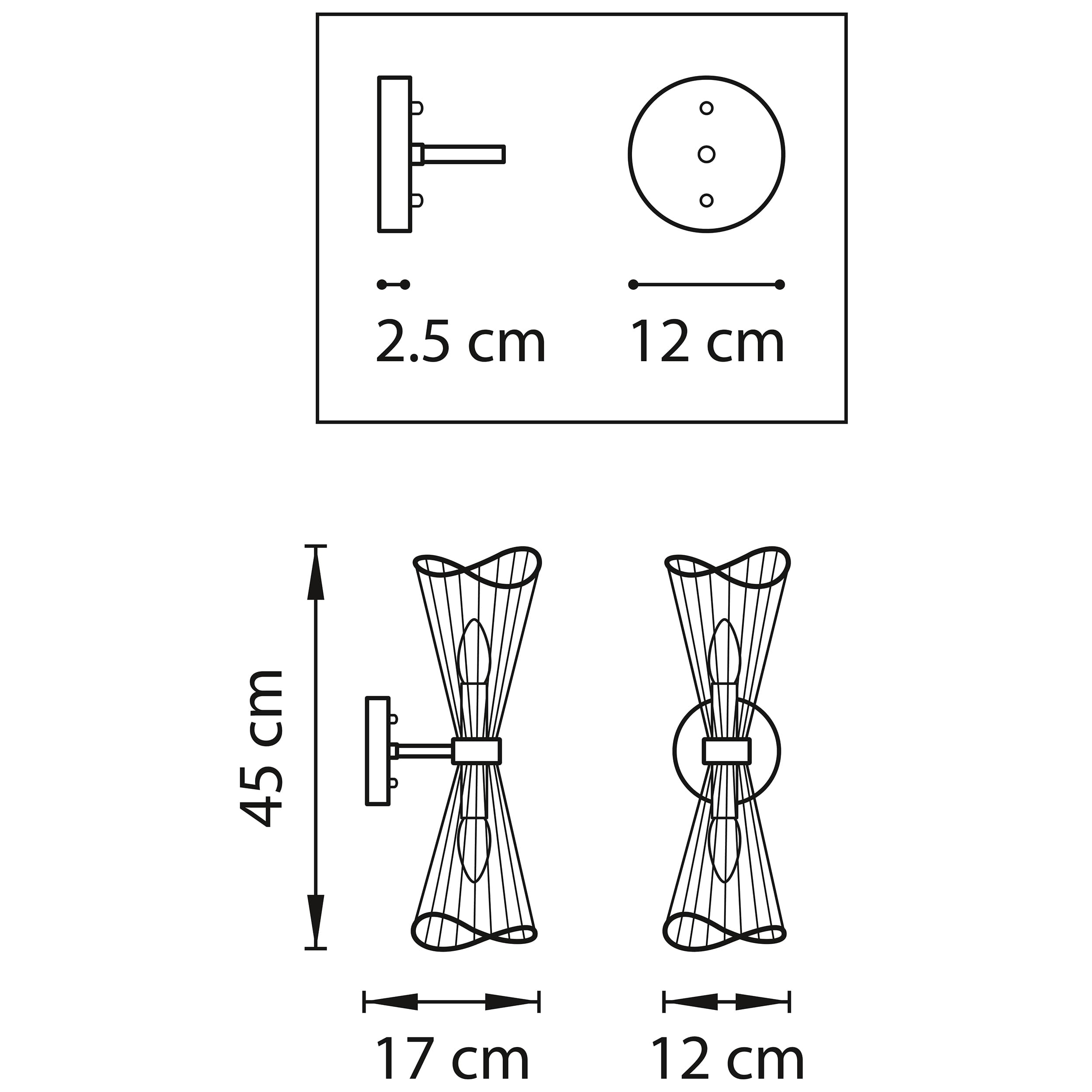Lightstar Бра Zeta Lightstar 728623 — миниатюра 2