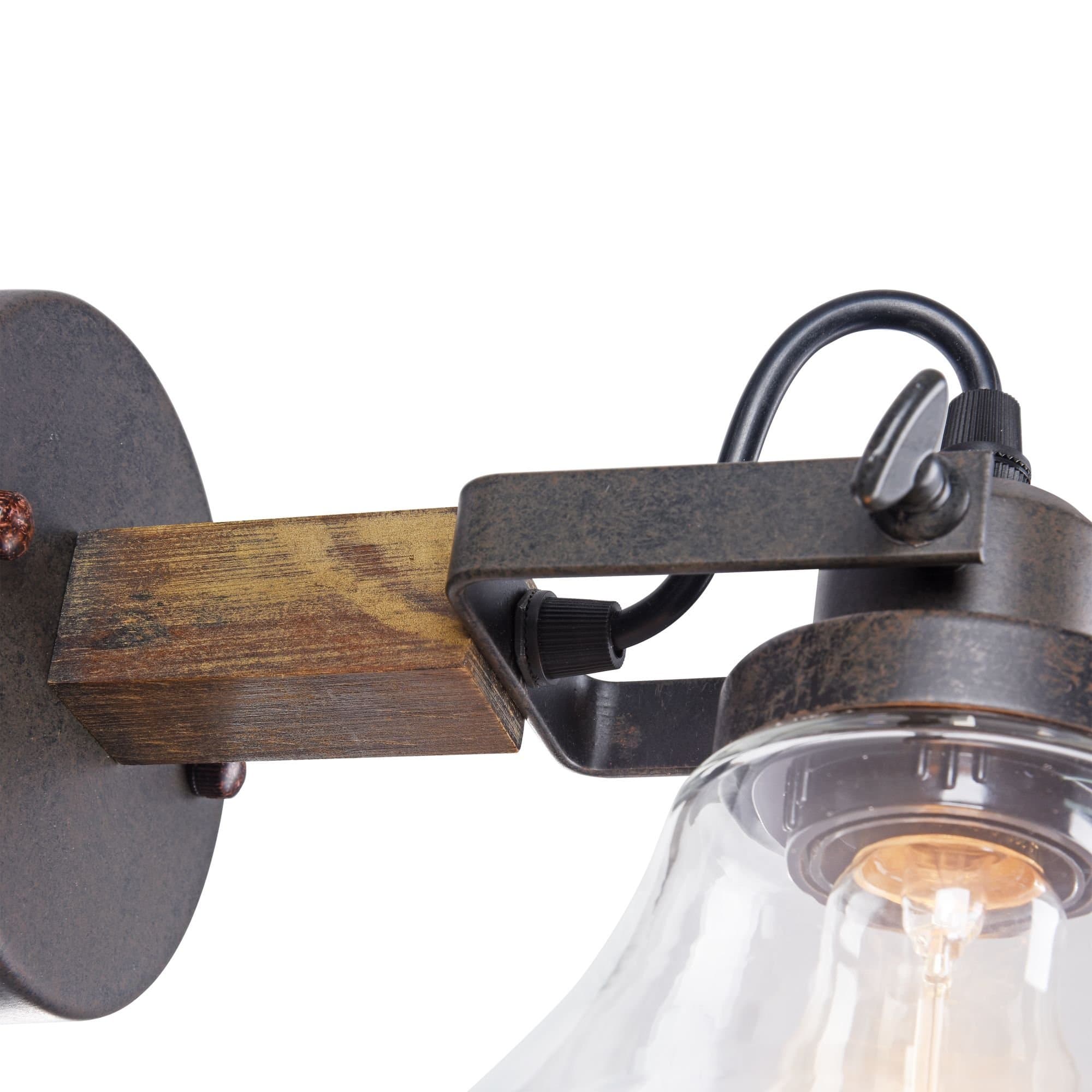 Freya Loft Lorenza Черный Бра E27 60W FR4171-WL-01-B — миниатюра 7