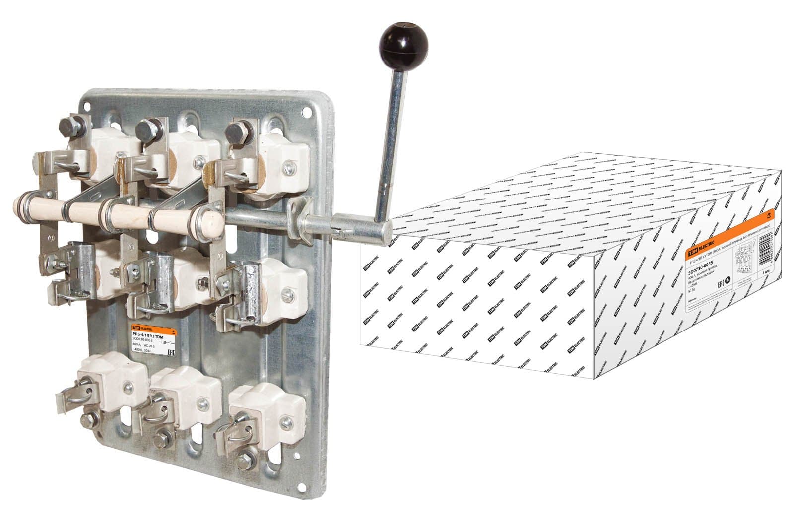 TDM РПБ-4/1П У3 (400А,  правый привод, без плавких вставок) SQ0730-0035