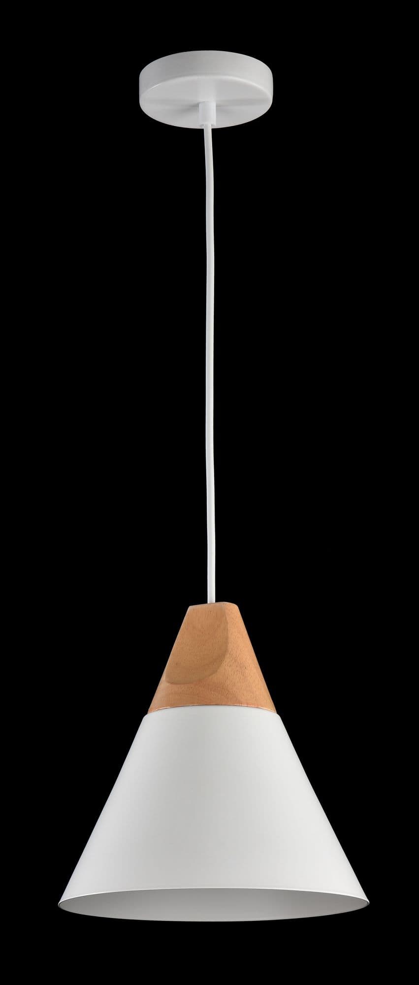 Maytoni Pendant Bicones Белый Подвес 1xE27 60W P359-PL-01-W — миниатюра 8