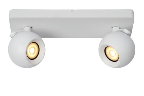 Lucide FAVORI Прожектор потолочный 2xGU10 White 09932/02/31