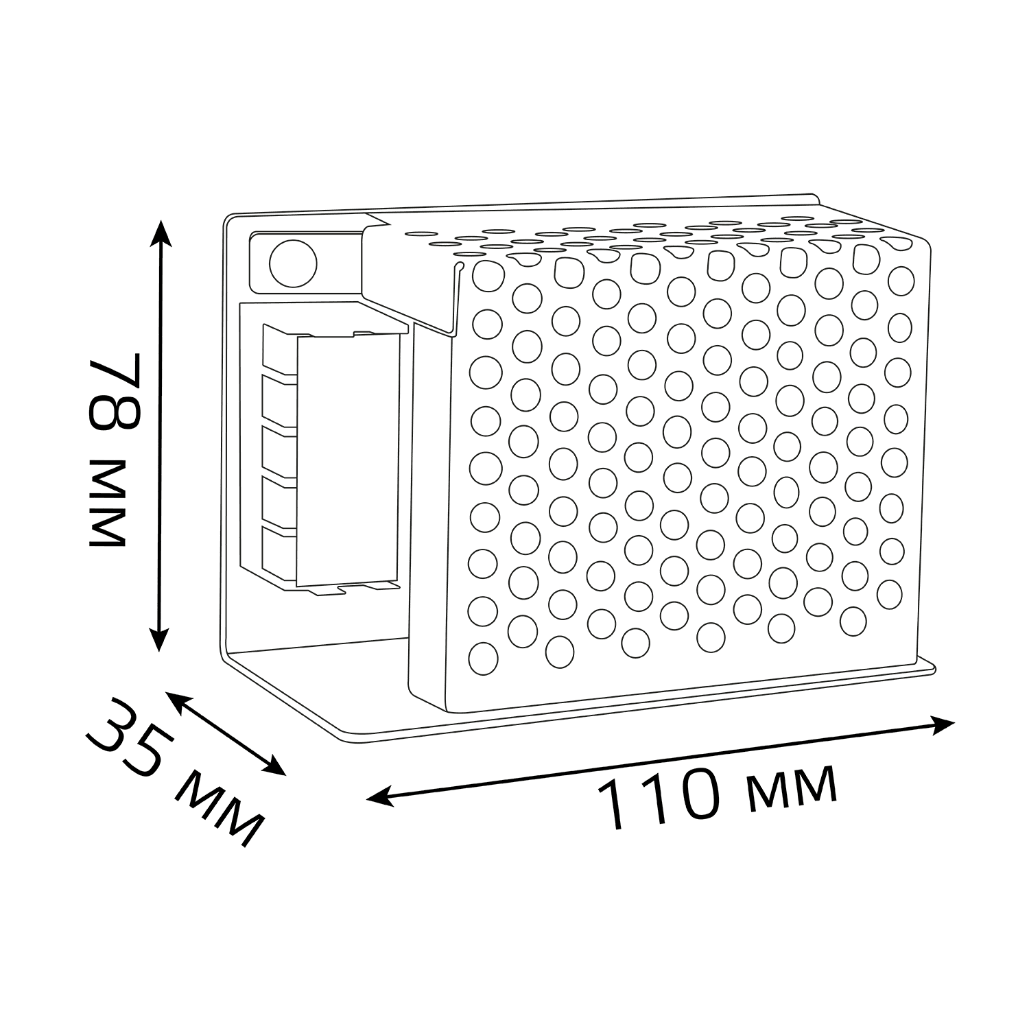 Gauss Блок питания 75W 24V IP20 1/120 202002075 — миниатюра 2