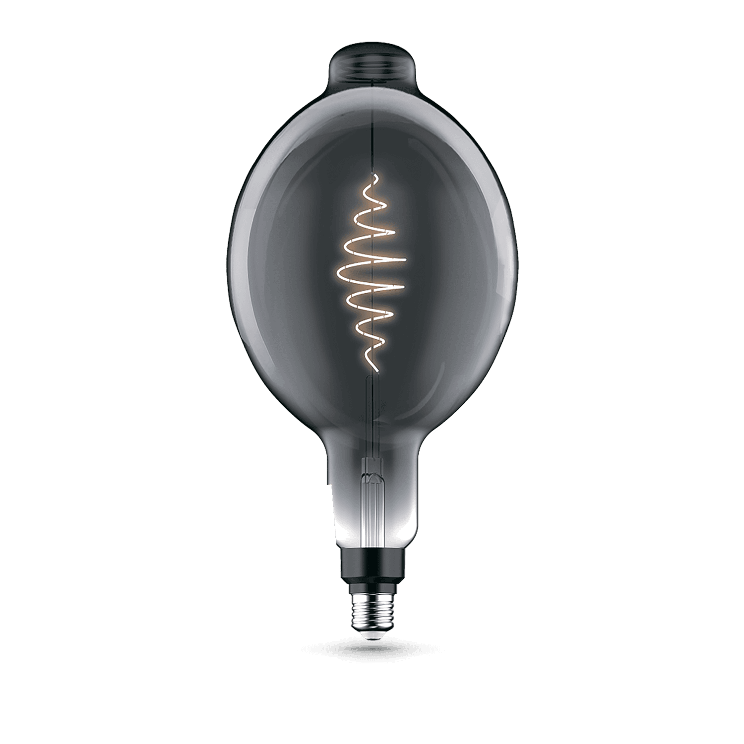 Gauss Лампа Filament BT180 8.5W 165lm 1800К Е27 gray flexible LED 152802005 — миниатюра 2
