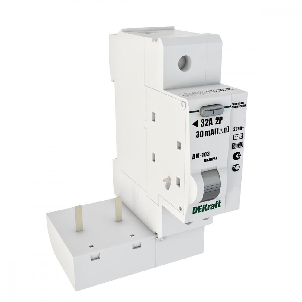 DEKraft Дифференциальный модуль ДМ103-2P-32A-030-D 16134DEK