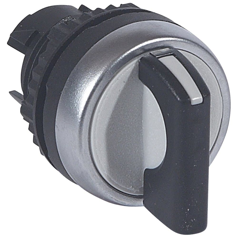 Legrand Osmoz Головка переключателя черная ручка 2 п с фикс. 90°(0-1) 12-3 час. 023918