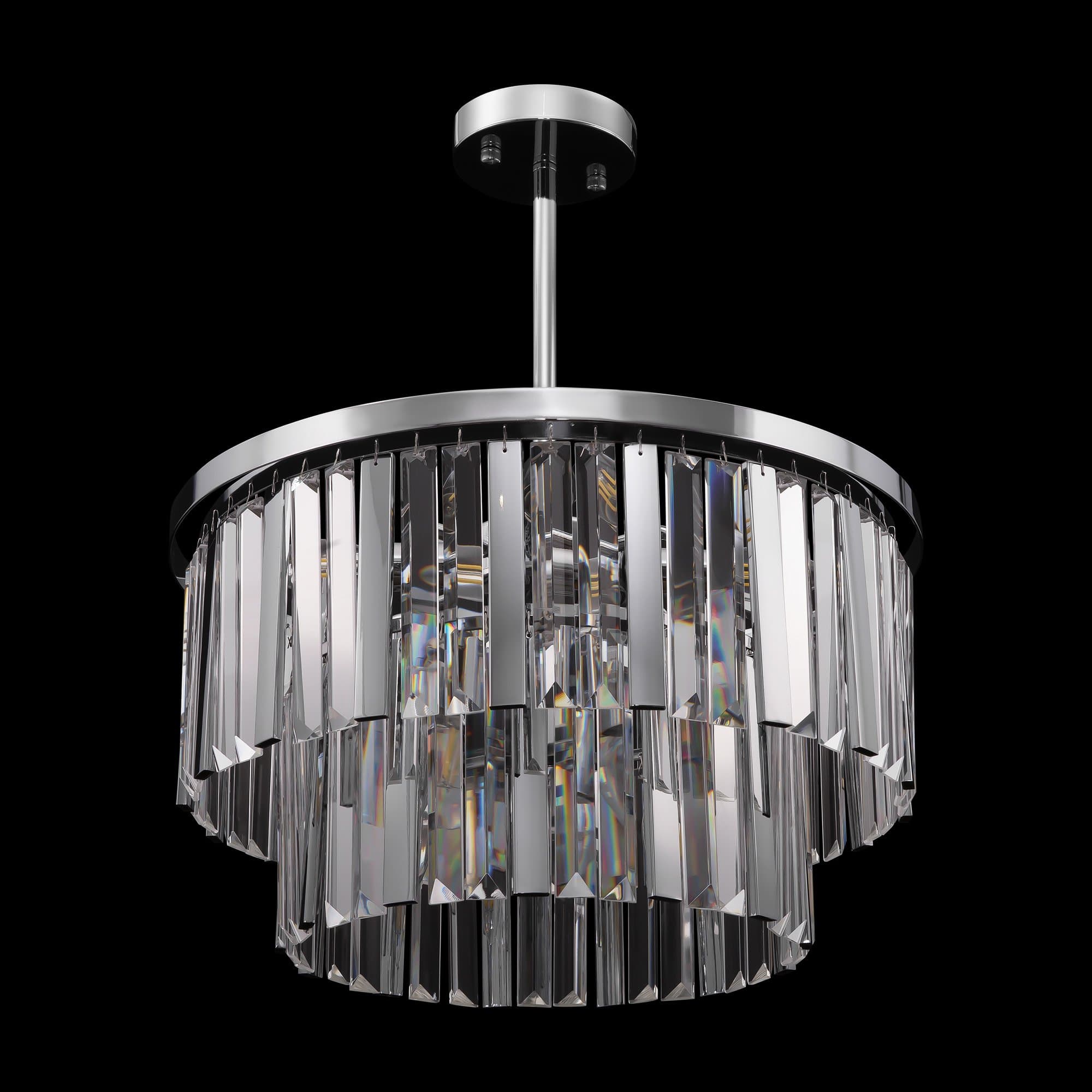 Freya Crystal Market Хром Люстра FR11001PL-08CH — миниатюра 7
