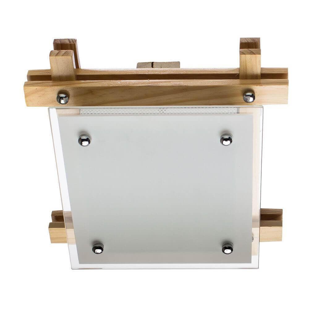 Arte Lamp Archimede Бежевый/Белый Светильник потолочный 1x60W 1xE27 A6460PL-1BR — миниатюра 1