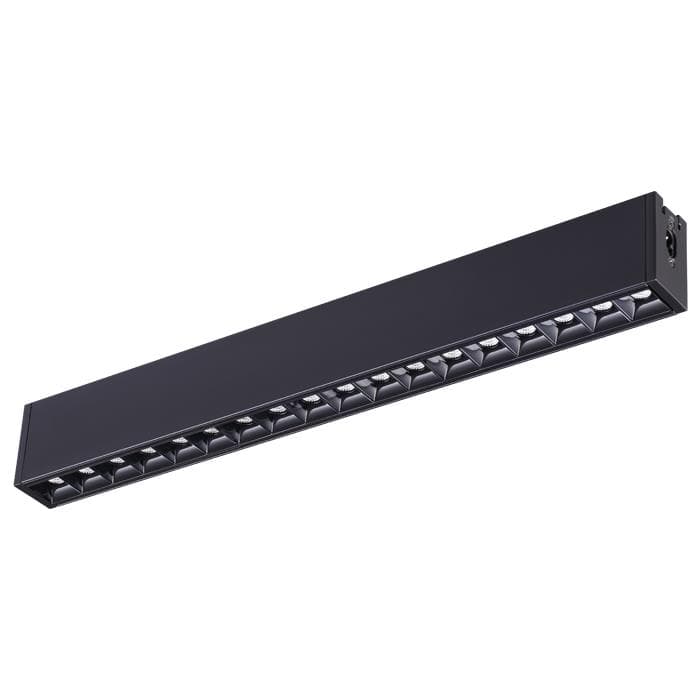 Novotech 358098 NT19 008 черный Светильник Троффер IP20 LED 4000K 18W 24V RATIO