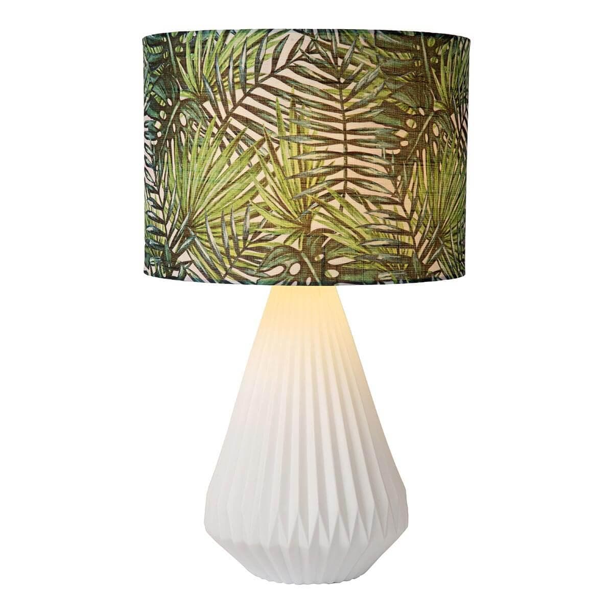 Lucide SERENOA Лампа настольная 1xE27 White 13537/81/31 — миниатюра 3