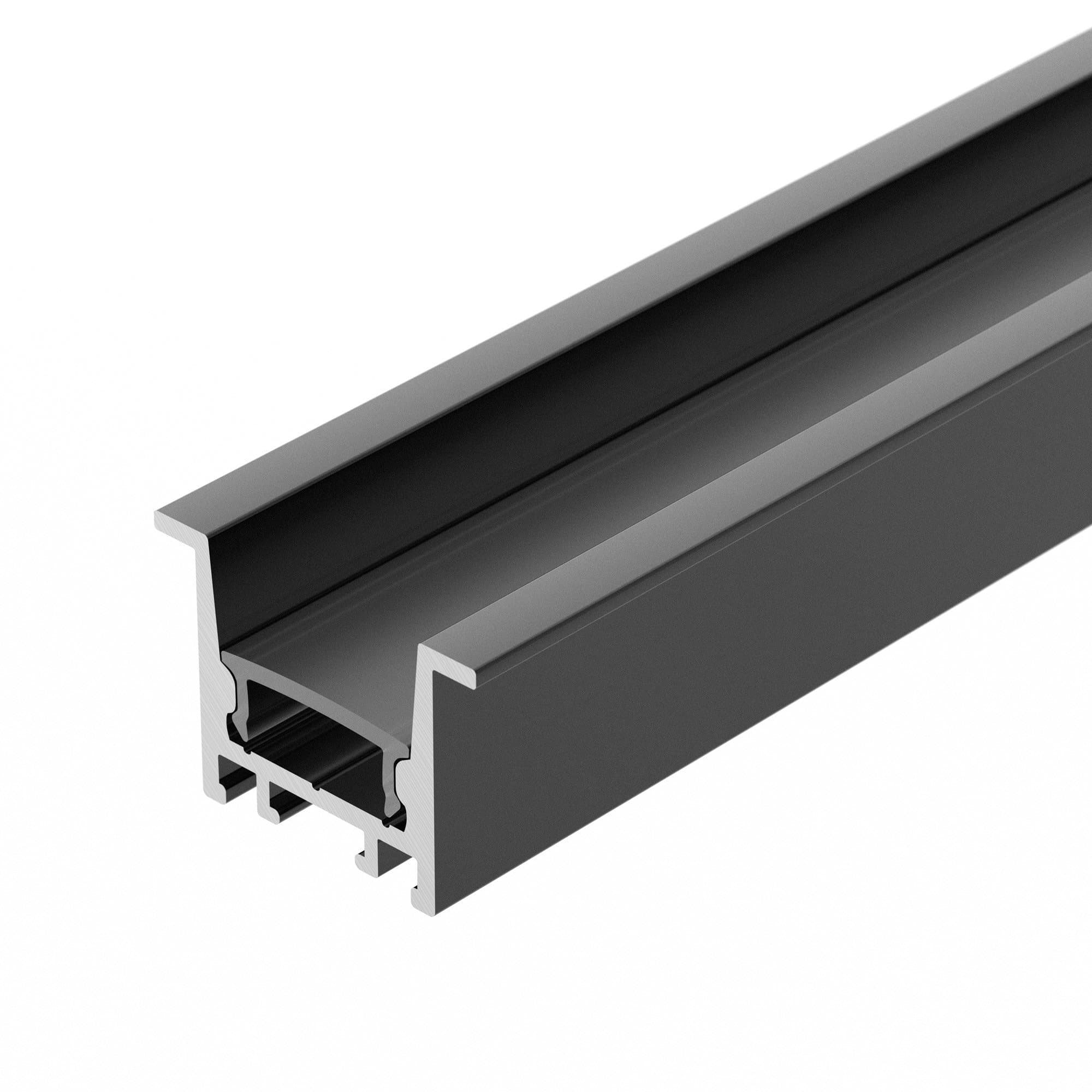 Arlight Профиль SL-COMFORT-2316-F-2000 ANOD BLACK (Алюминий) 031769 — миниатюра 3