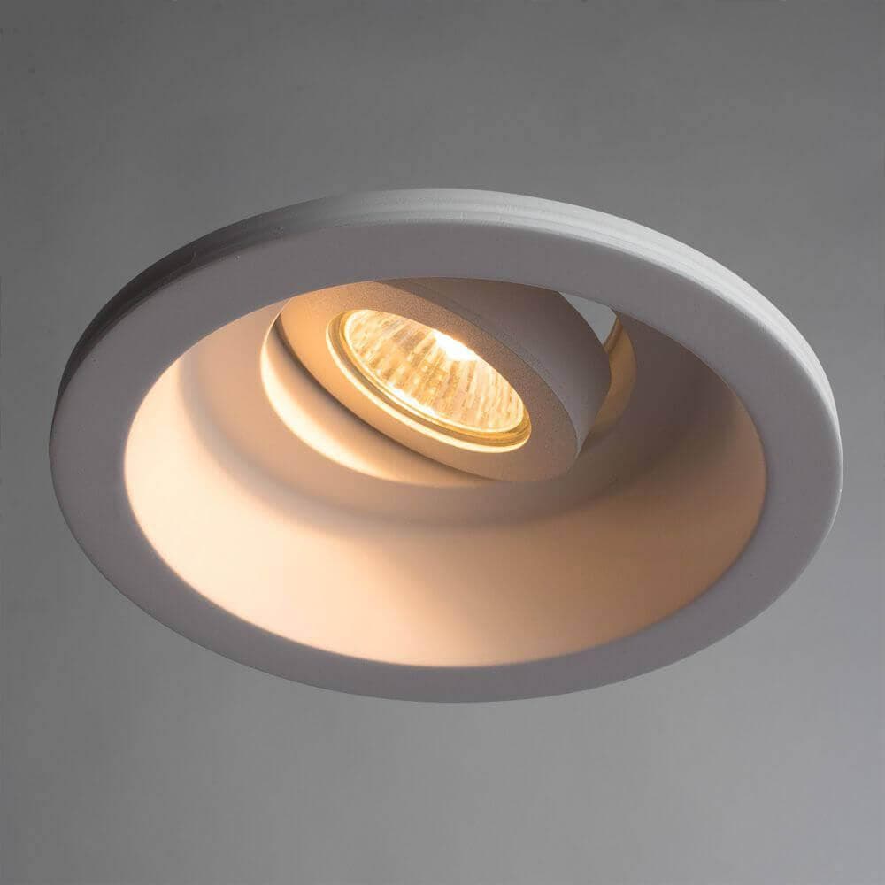 Arte Lamp Invisible Белый Светильник точечный встаиваемый 35W GU10 A9215PL-1WH — миниатюра 4