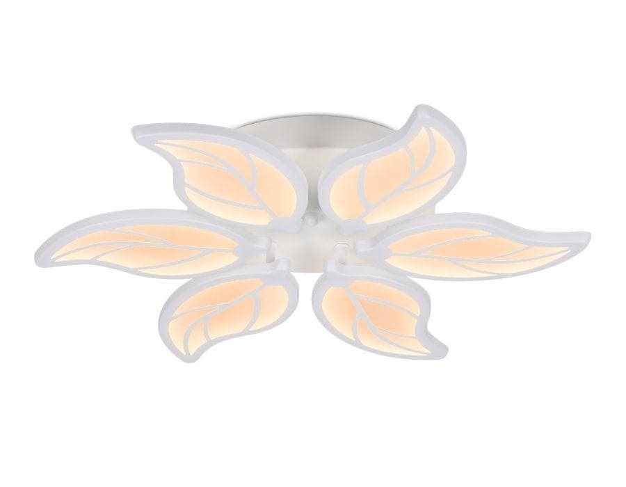 Ambrella Потолочный светодиодный светильник с пультом FA459/6 WH белый 90W 560*480*80 (ПДУ РАДИО 2.4) — миниатюра 3