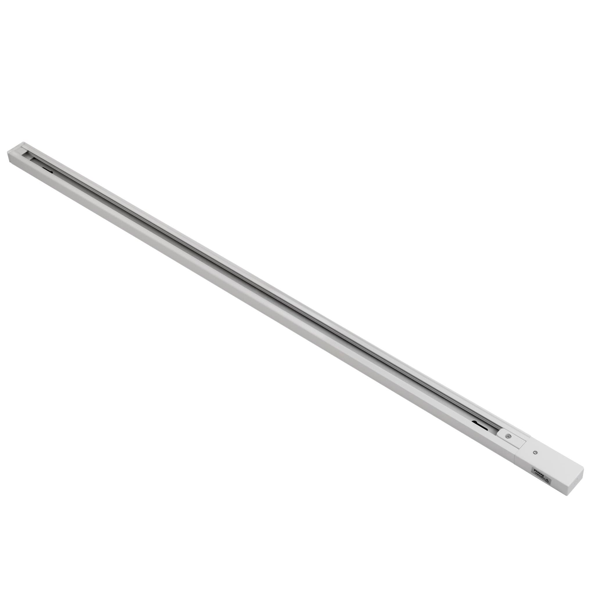 Lightstar Barra 502016 Трек двухконтактный однофазный, длина 1м, белый (питание и заглушка в комплекте)