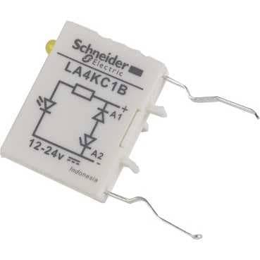 SE Contactors K Telemecanique Диод Z DC 12-24V LA4KC1B — миниатюра 3
