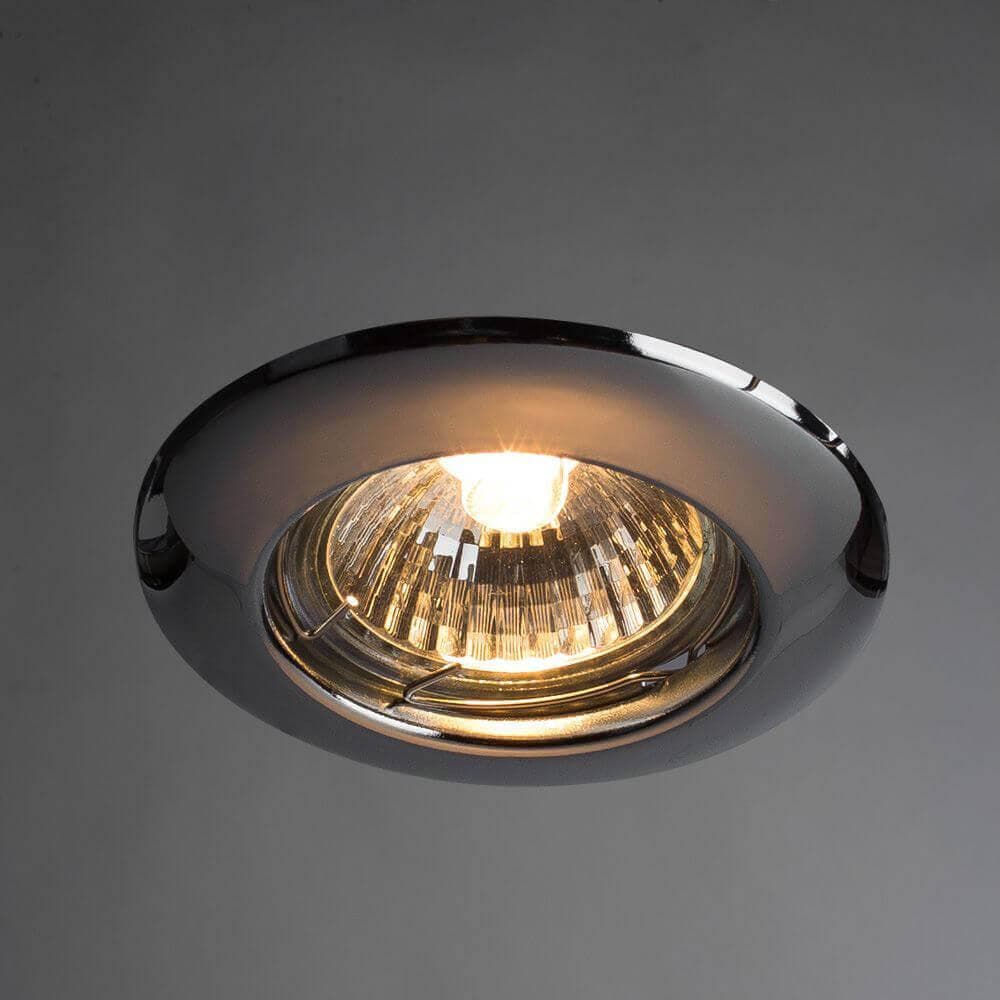 Arte Lamp Praktisch Хром Светильник точечный встаиваемый 1x50W 1xGU10 A1203PL-1CC — миниатюра 2
