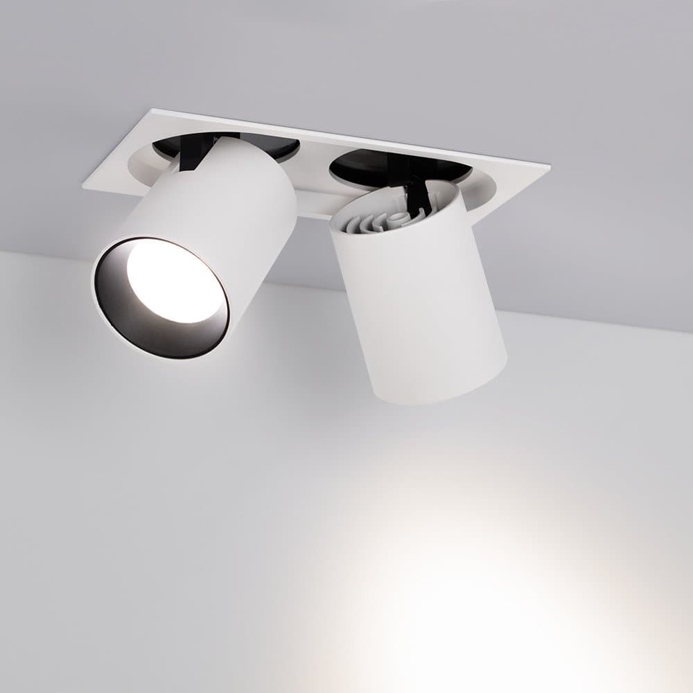 Arlight Светильник LGD-PULL-S100x200-2x10W Warm3000 (WH, 20 deg) 026194 — миниатюра 2
