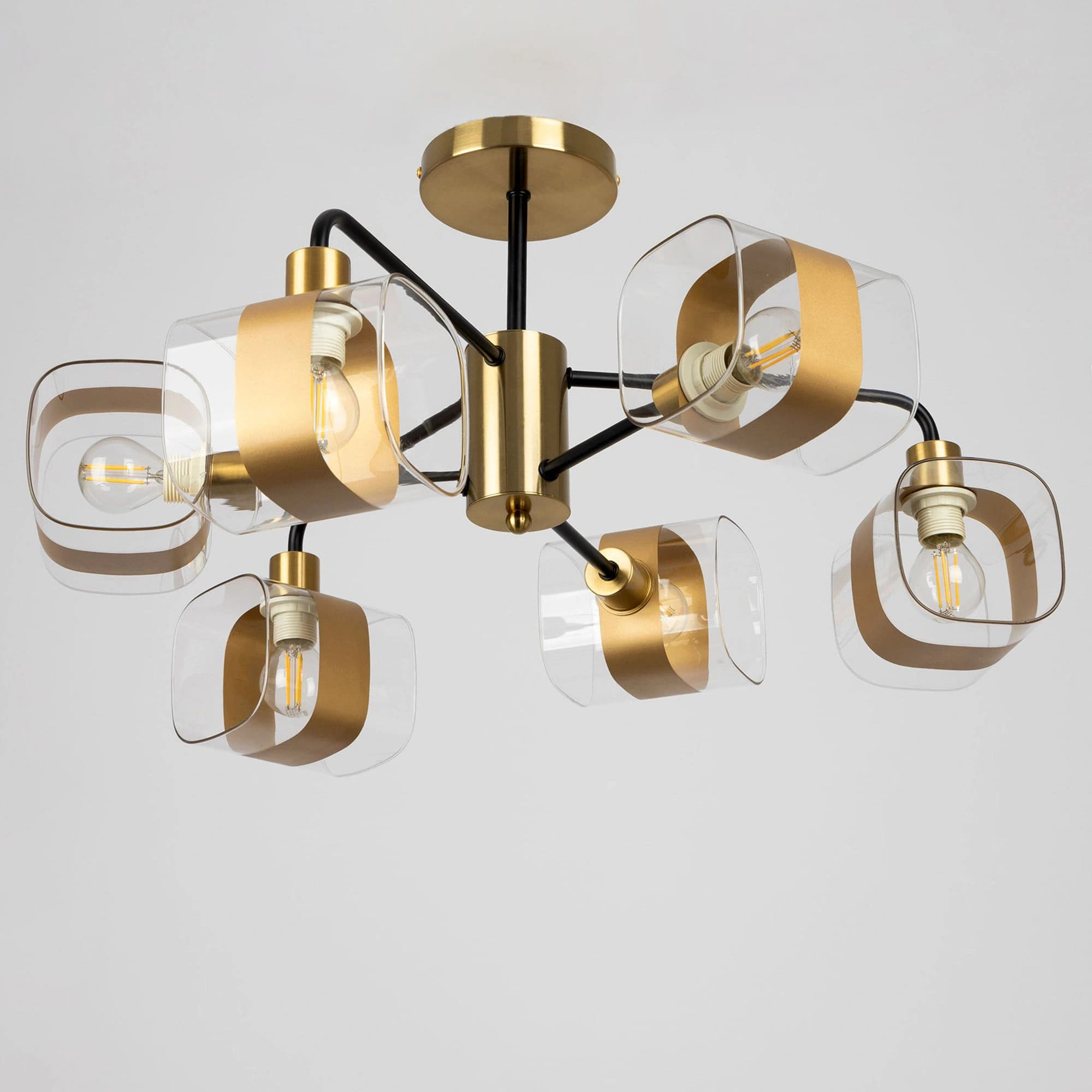 Citilux CL140161 Бертон Бронза+Черный Люстра — миниатюра 4