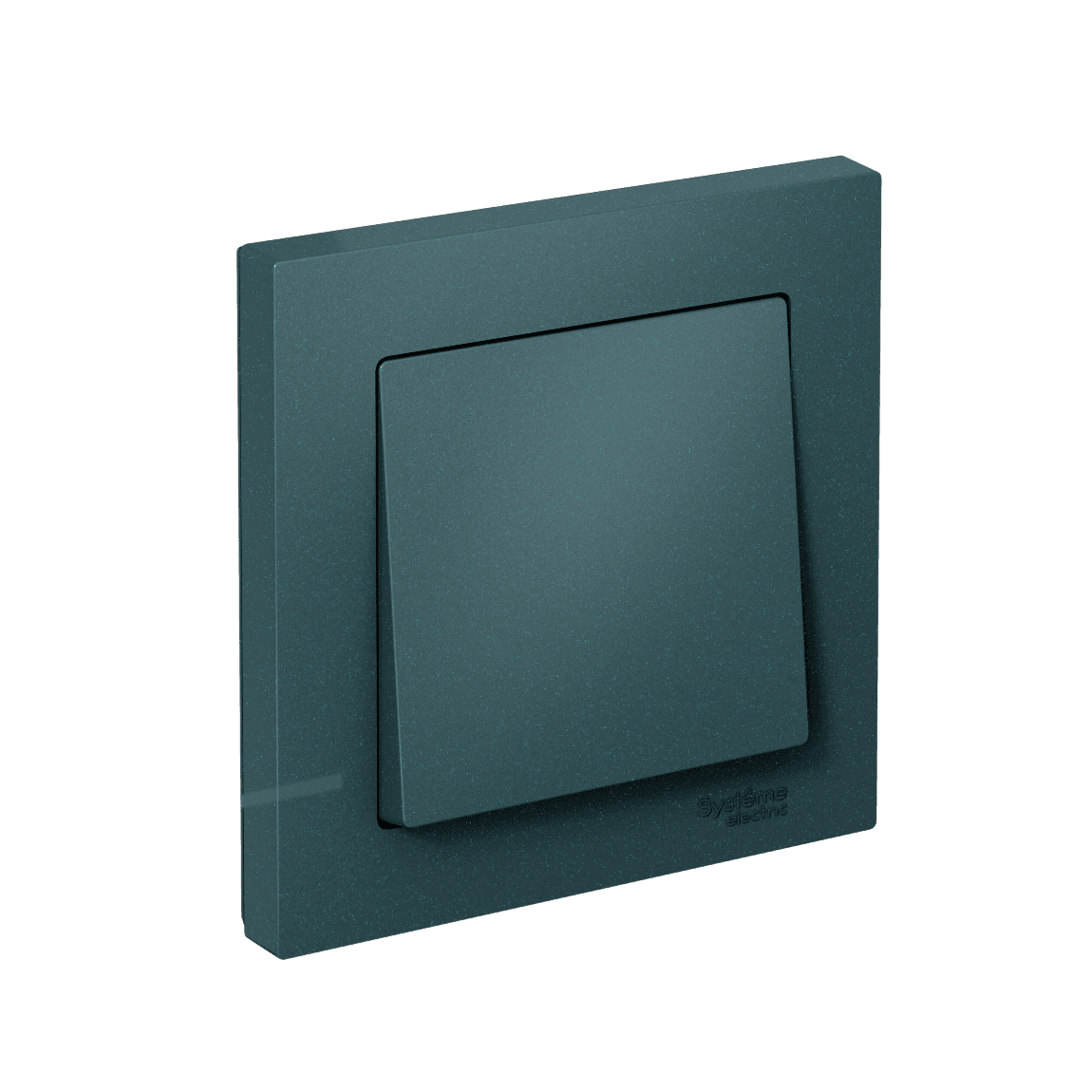 Systeme Electric AtlasDesign Изумруд Выключатель 1-клавишный, сх.1, 10АХ, в сборе, быстрозажим. клем.