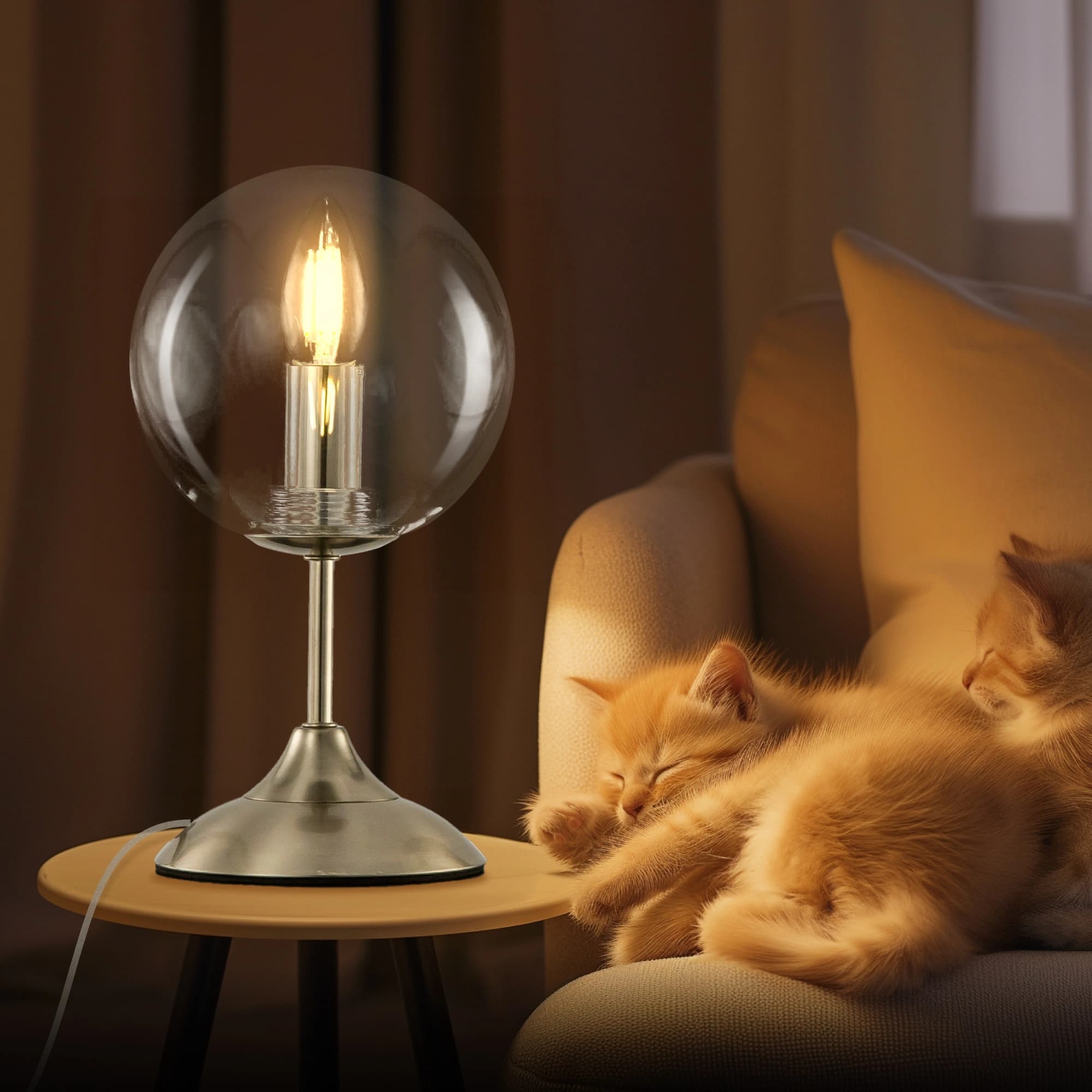 Citilux CL102811 Томми Хром Мат. Светильник Настольный — миниатюра 7