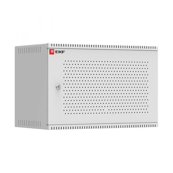 EKF PROxima Astra Шкаф телекоммуникационный настенный 6U (600х350) дверь перфорированная ITB6P350