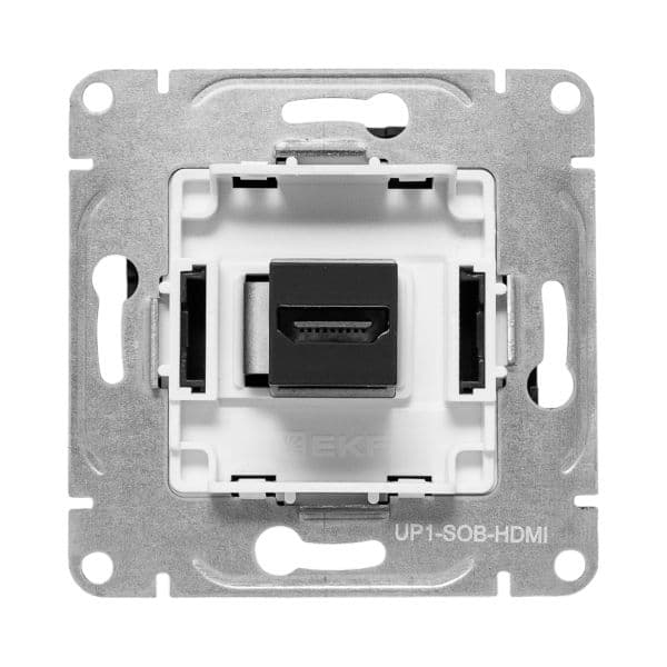 EKF Механизм розетки HDMI, чёрный Эпика — миниатюра 7