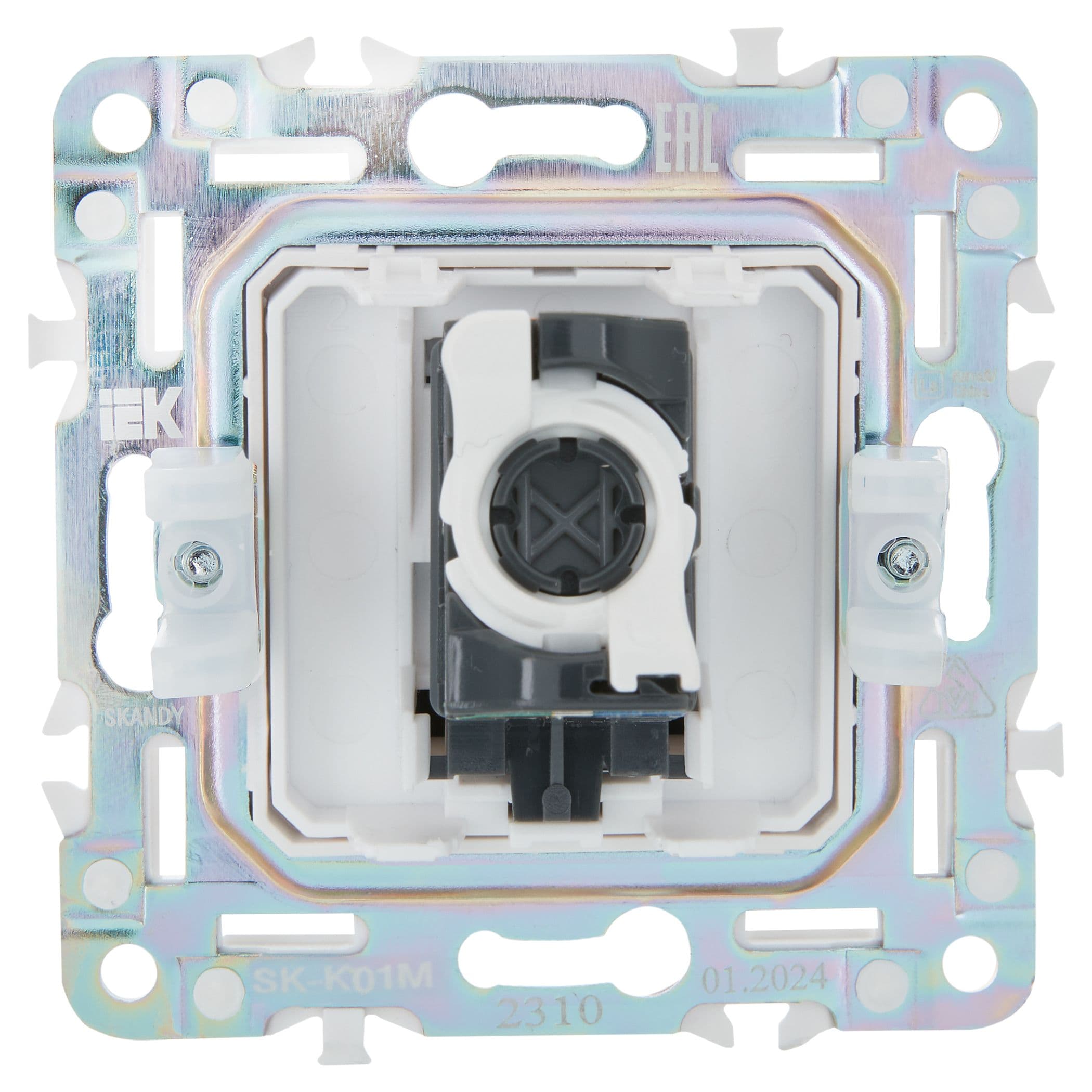 IEK SKANDY Мятный Розетка компьютерная RJ45 кат.5E SK-K01G — миниатюра 3