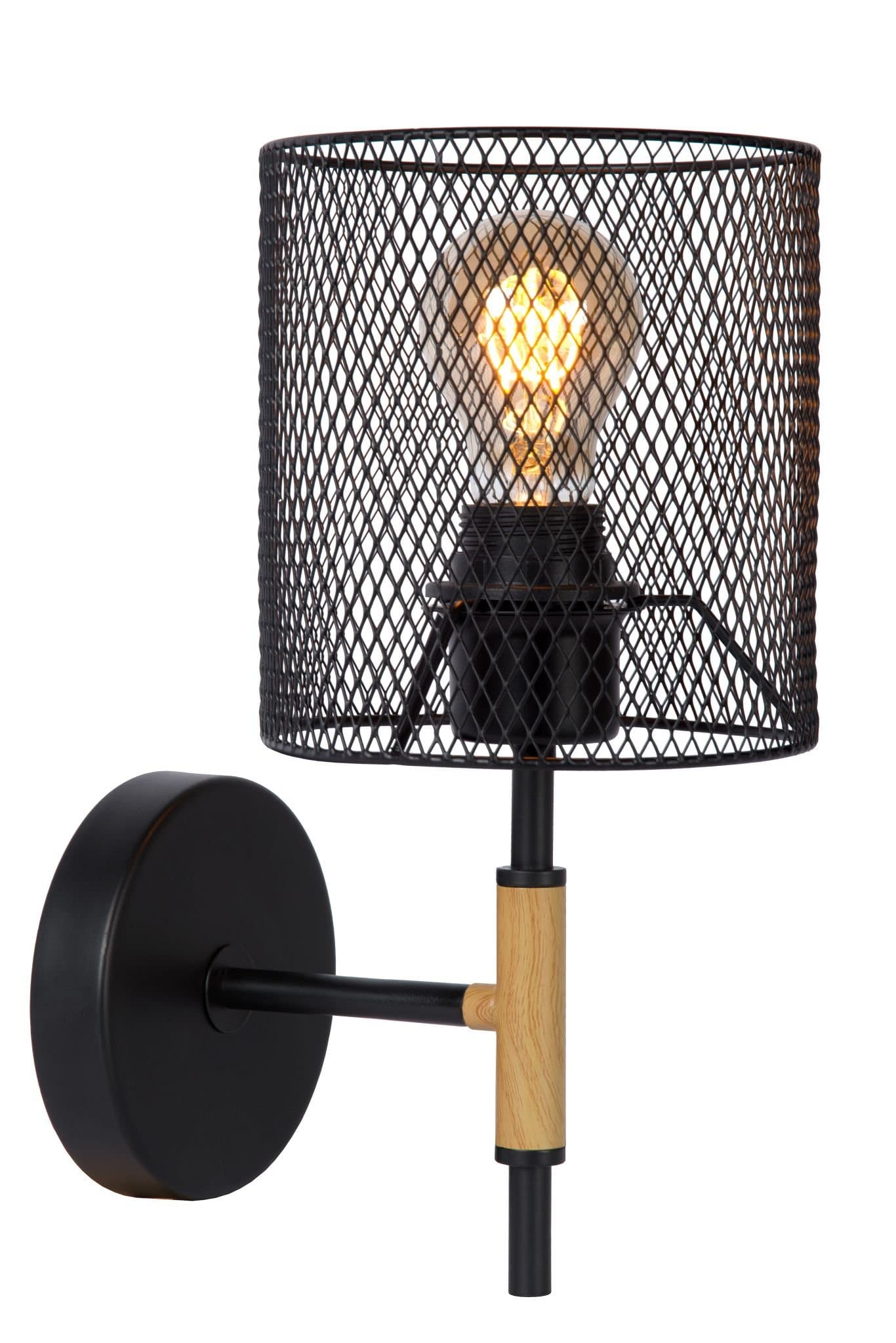 Lucide BASKETT Черный Бра 45259/01/30 — миниатюра 2