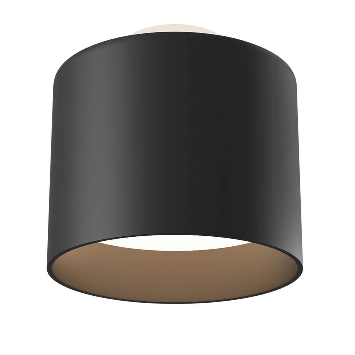 Maytoni Technical Planet Черный Потолочный светильник LED 12W 600Лм C009CW-L12B