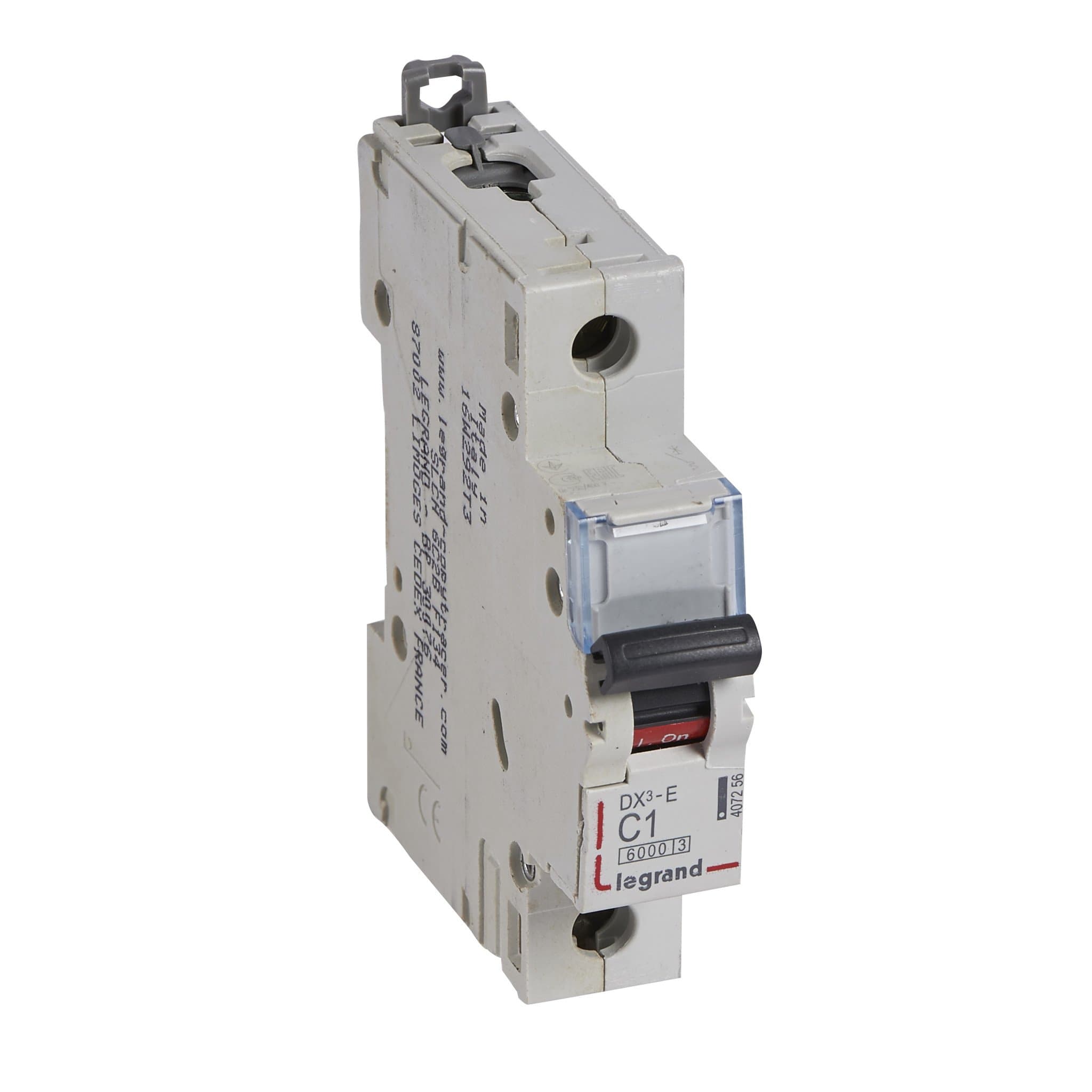 Legrand DX3-E Автоматический выключатель 1P 1А (С) 6000/6kA 407256 — миниатюра 1