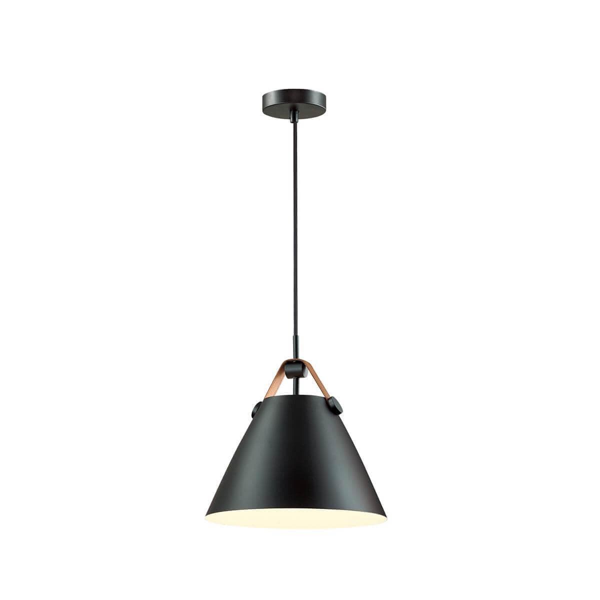 Lumion 3722/1 LN19 265 матовый чёрный Подвес E27 60W 220V DARREN — миниатюра 1