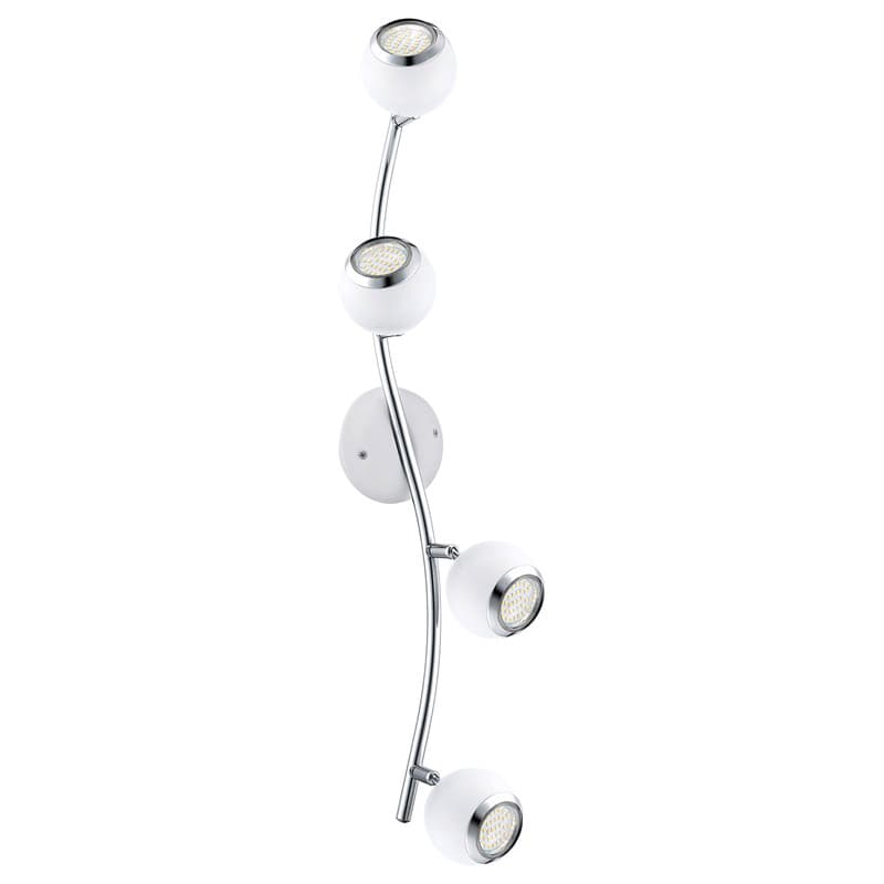 Eglo Спот LED BIMEDA, 4X3W (GU10), сталь, белый 31004