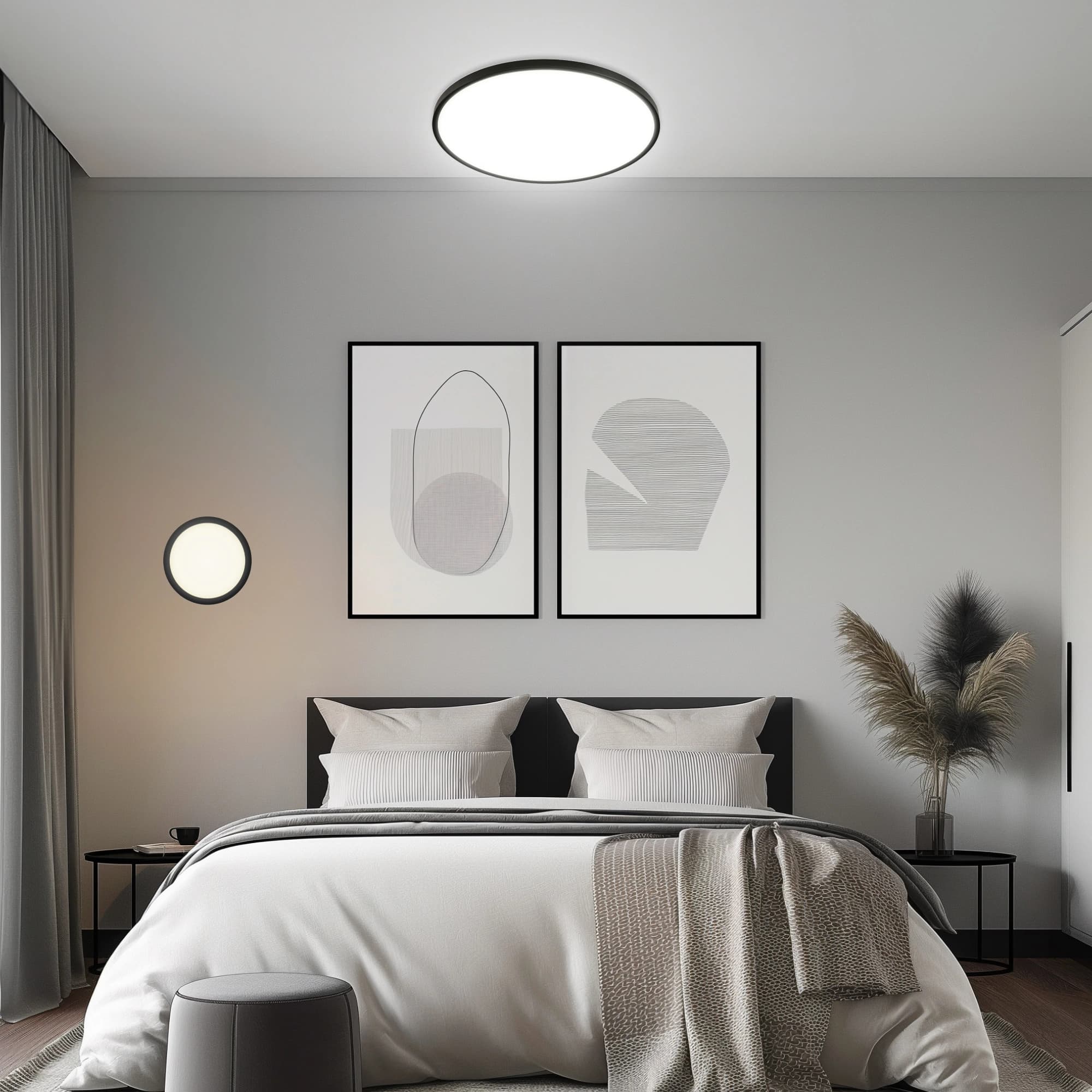 Citilux CL738501V Светильник Бейсик, черный наклодной LED 50W*Мульти — миниатюра 7
