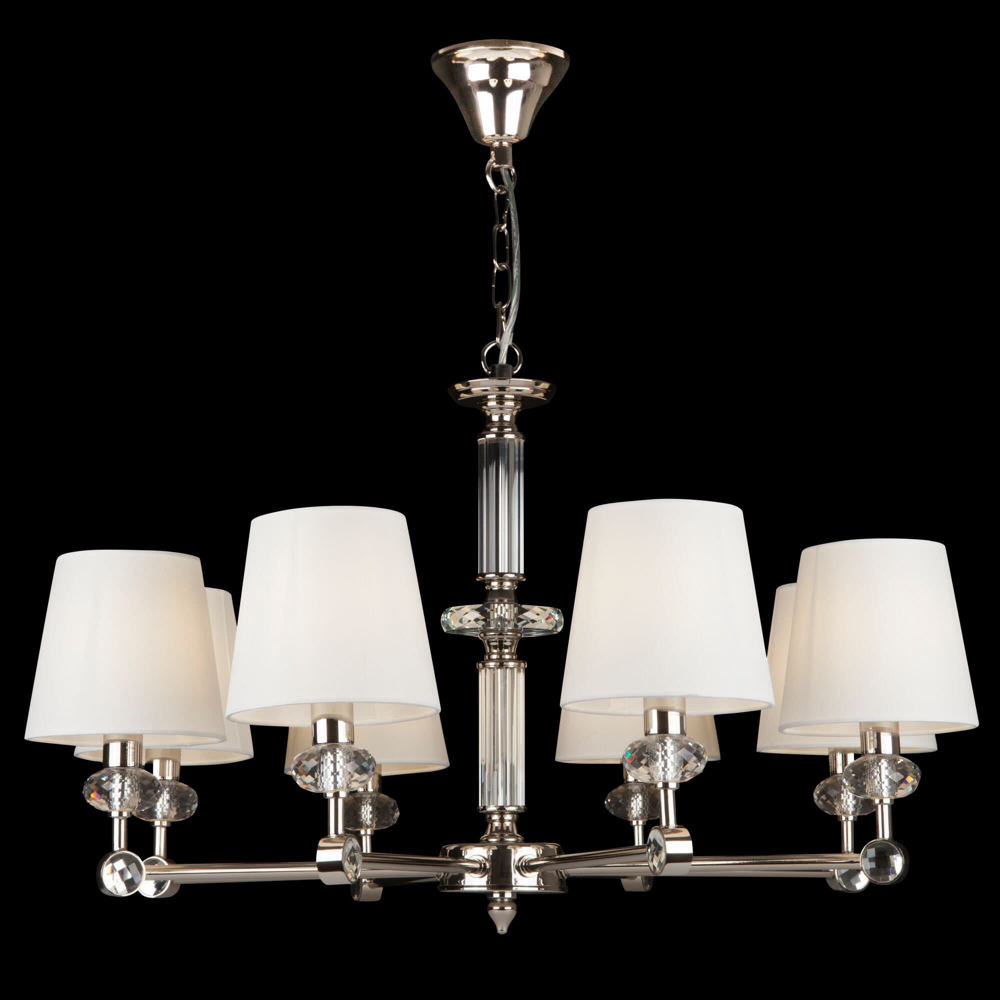 Maytoni Neoclassic Riverside Хром Люстра E14 40W MOD018PL-08CH — миниатюра 2