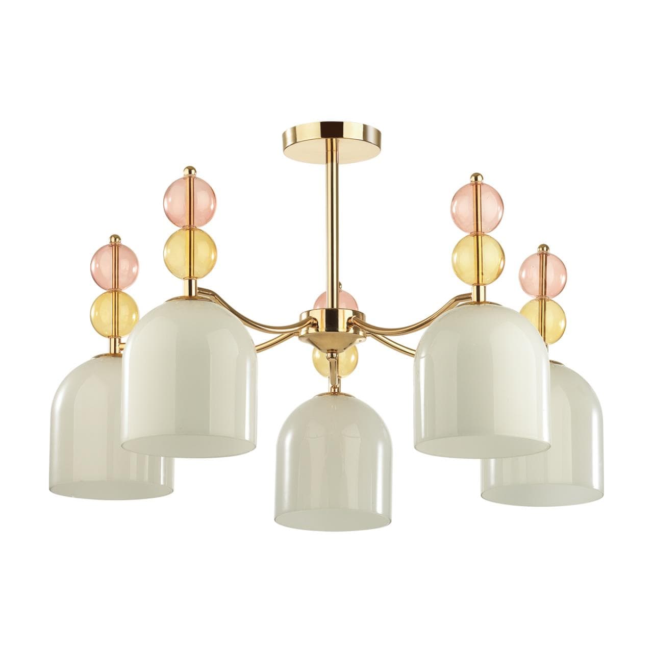 Lumion 4589/5C MODERNI LN22 127 золотой Люстра потолочная E27 5*40W 220V GILLIAN