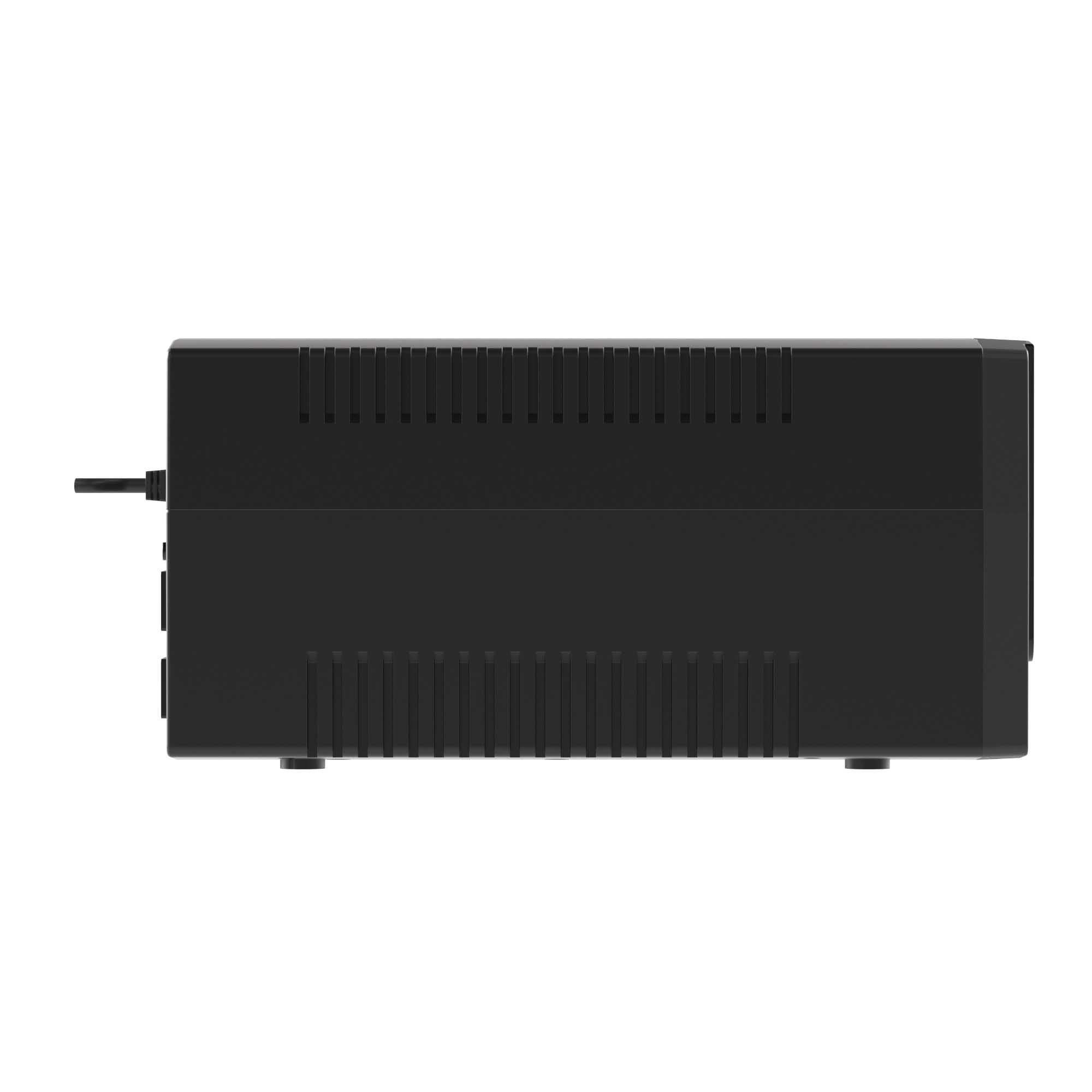DKC Линейно-интерактивный ИБП ДКС серии Info LCD, 1200 ВА/720 Вт, 1/1, 4xIEC C13, USB + RJ45, LCD, 2x7Aч — миниатюра 6