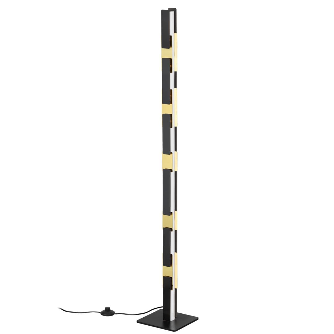Odeon Light 4991/36FL L-VISION ODL23 381 черный/золотой/металл/акрил Торшер LED 36W 3000K FIERRO — миниатюра 1