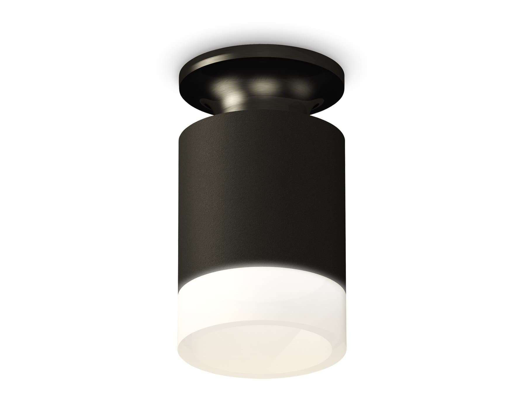 Ambrella Комплект накладного светильника XS6302111 SBK/PBK/FR черный песок/черный полированный/белый матовый MR16 GU5.3 (N6902, C6302, N6248)