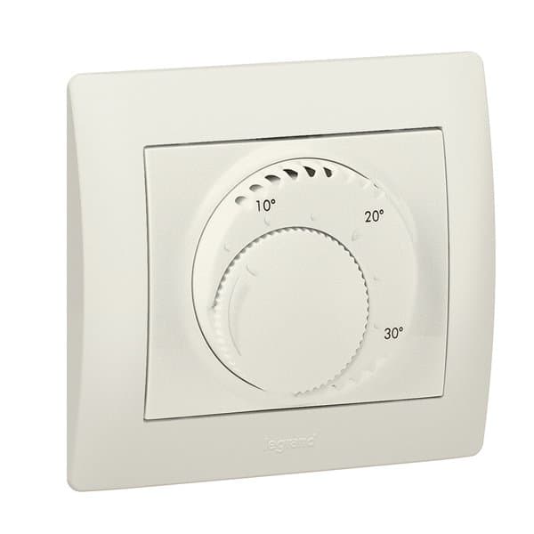 Legrand Galea Life Жемчуг Термостат с реверсивным контактом 220В~, 50/60Гц 775687