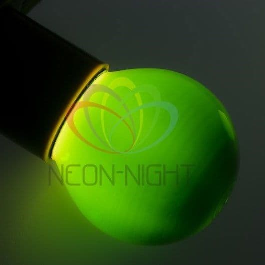 NEON-NIGHT Лампа накаливания e27 10 Вт зеленая колба 401-114 — миниатюра 2