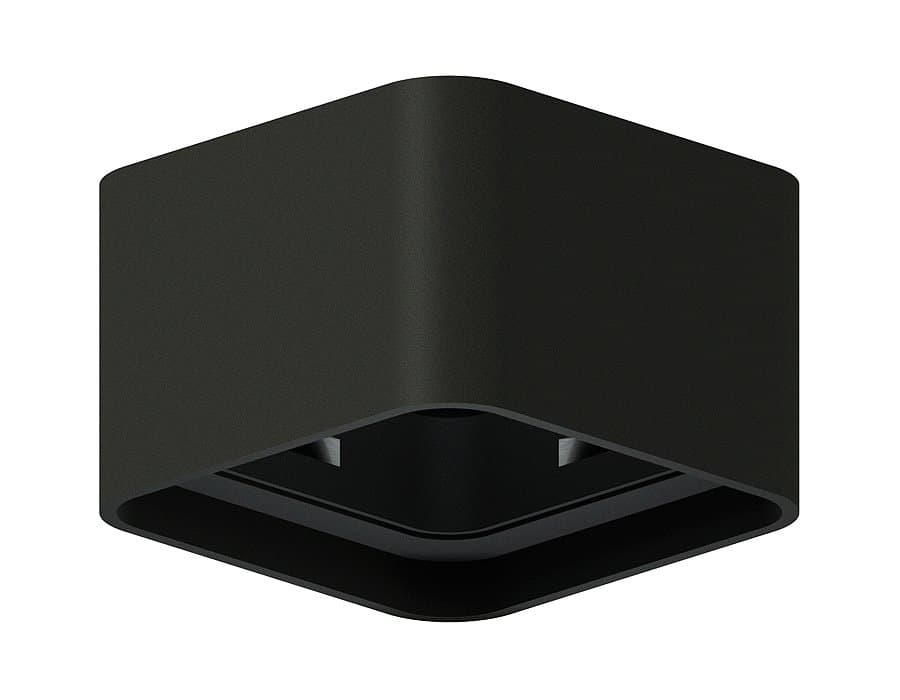 Ambrella Корпус светильника накладной для насадок 70*70mm C7833 SBK черный песок 95*95*H60mm MR16 GU5.3