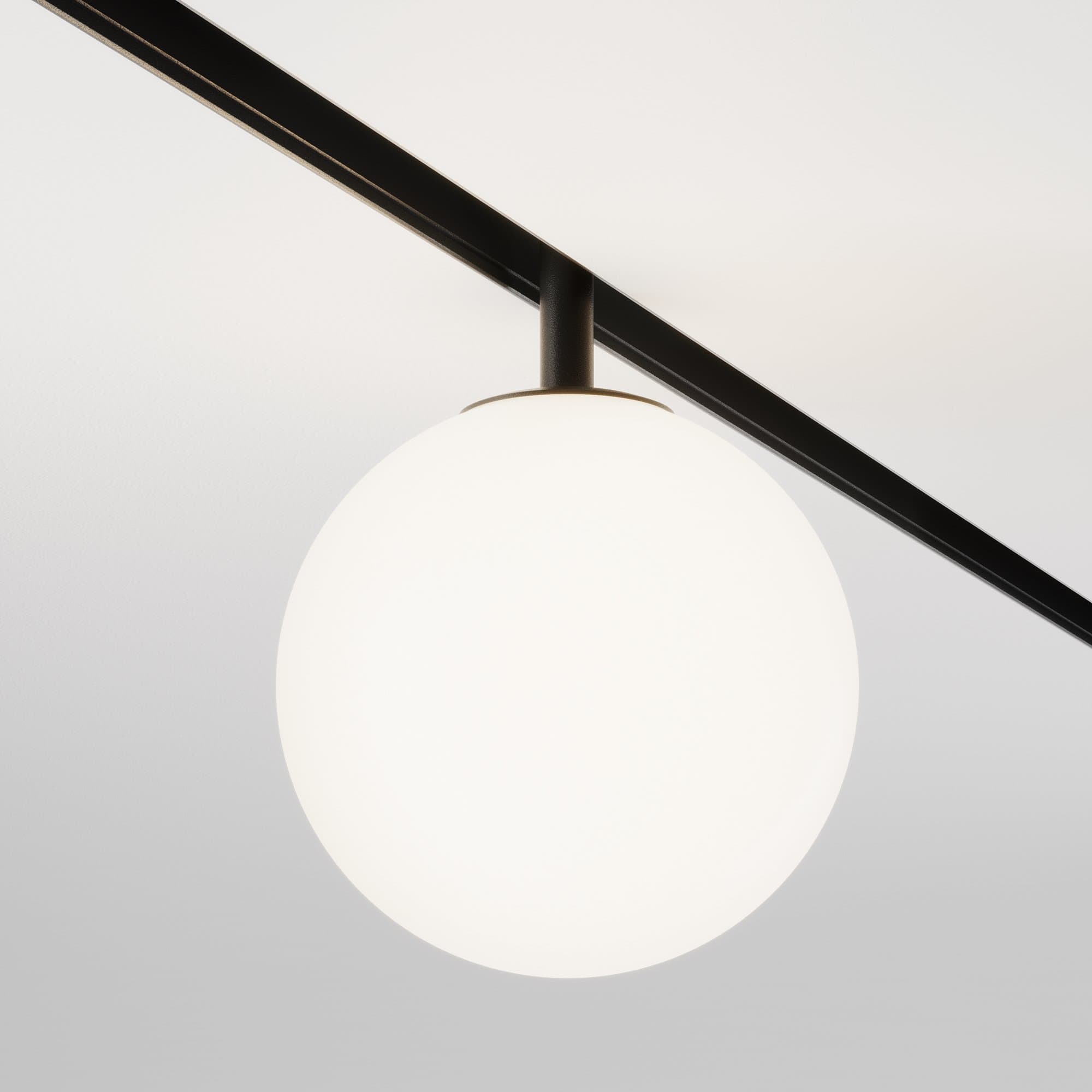 Maytoni Трековый светильник Черный Luna TR038-2-5W4K